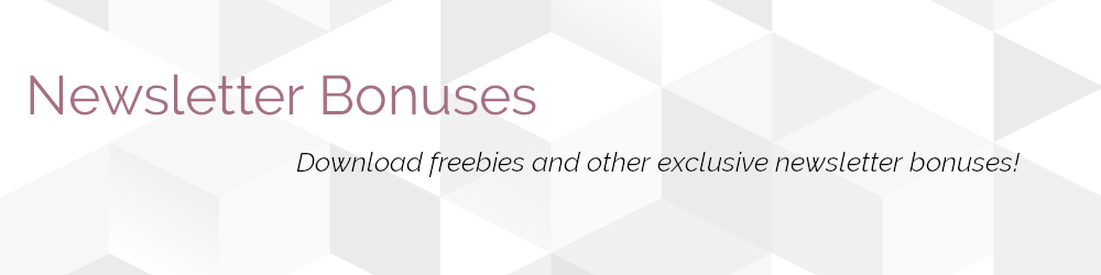 newsletter bonuses banner newsletter bonuses banner